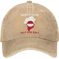 thumbnail image 1 of Greenland is Not for Sale Hats for Men Funny USA Greenland Hats for Women, 1 of 1