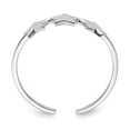 thumbnail image 4 of Primal Silver Sterling Silver Rhodium-plated Stars Adjustable Ring, 4 of 9