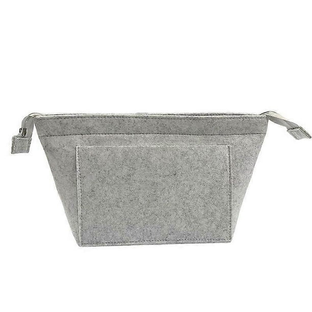 Small Felt Inner Bag, Handbag Liner Bag Felt Cloth Cosmetic Bag Support Travel Portable Lined Wallet Storage Bag