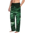 thumbnail image 6 of Sikiie Ferns Leave Green Foliage Pajama Pants Men, PJ Bottoms, Sleep & Lounge Pants-X-Large, 6 of 6