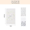 thumbnail image 2 of Pegatinas para decoración de uñas con relieve estereoscópico 5D, diseños de uñas para mujeres, decoraciones de uñas acrílicas DIY, 3 hojas, 10,5 x 6 cm, 2 of 5