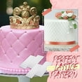thumbnail image 2 of Harpily Cake Molds Mat Happy Sets Quilted Fondant Cake Pad Tools Birthday Decorating Imprint 4pcs Cake Mould, 2 of 4