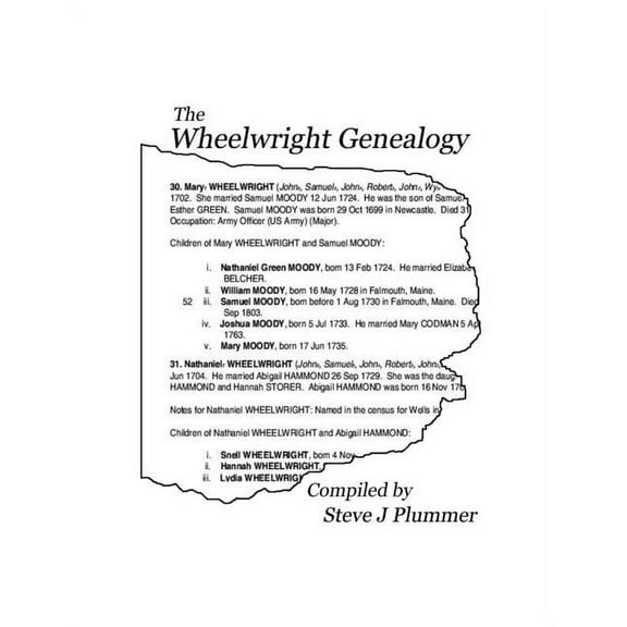 The Wheelwright Genealogy (Paperback)