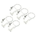 thumbnail image 1 of 5Pcs Adjustable Picture Hanging Wire Kit 0.5m x 1.5mm Hanging Rope with S Hooks, 1 of 5