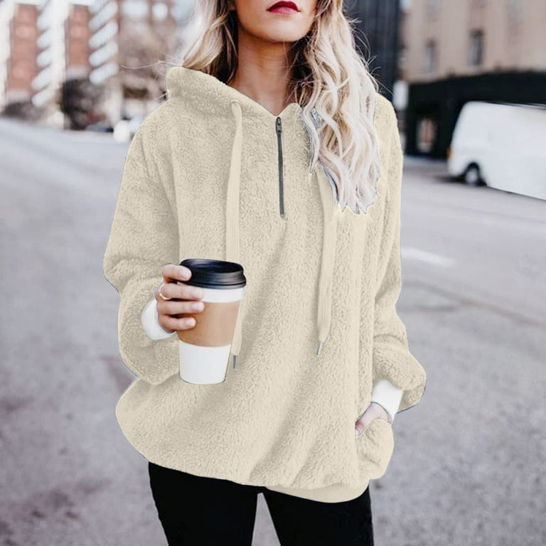 Sherpa pullover women tunic sale