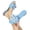 Sky Blue, variant on Platform Shoes for Women Slip On Slip-On Comfy 3D Floral Slides Non Slip Soft Sole Summer Lounge Walking Shoes Black 40(US-8)