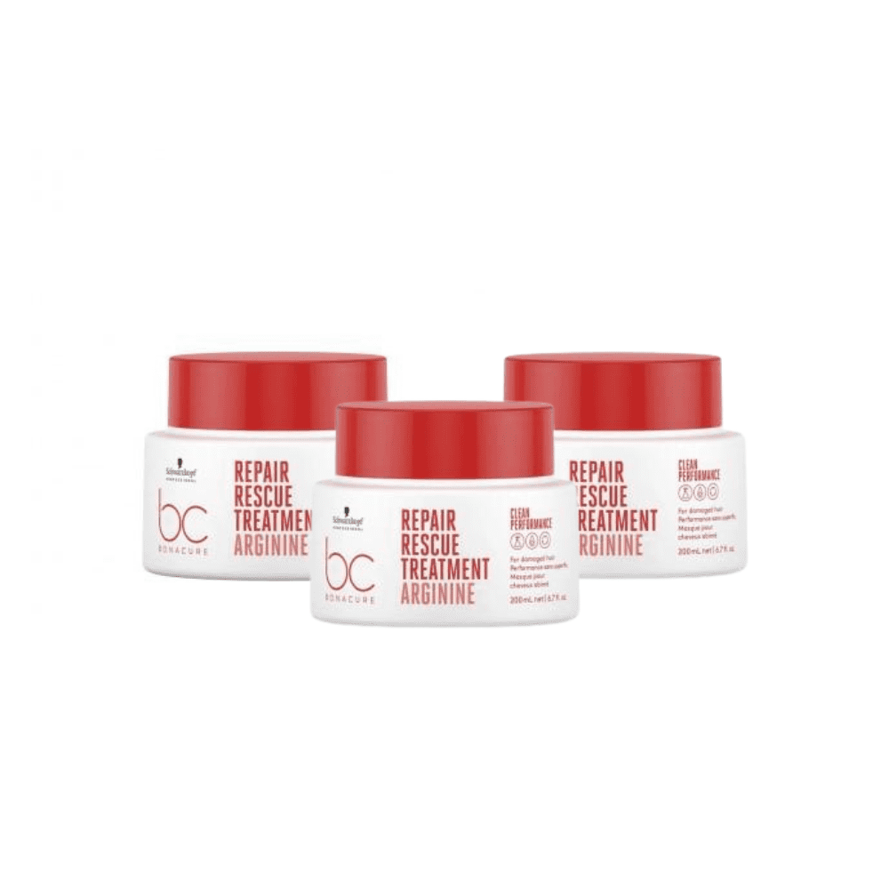Schwarzkopf Bonacure Bc Clean Emergency Recovery Cure 200 ml 3 Pack