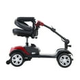 Travel Mobility Scooter, Heavy Duty Electric Scooters with 4 AntiTip Wheels, Compact