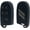 gray, variant on Key Fob Cover for Dodge Accessories 5 Button Key Fob Case for Dodge Charger Challenger Dart Durango Journey Replacement Remote Control 3 4 5 Buttons Key Fob Shell (Bright Red Design, 1 PC)