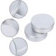 thumbnail image 5 of Paquete de 6 tarros grandes de metal de 10 oz con tapa de rosca, redondos, para viaje, 5 of 8