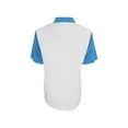 thumbnail image 2 of Page & Tuttle Cool Swing Men's 3-Tone Polo Golf Shirt, X-Large Blue/White -, 2 of 2