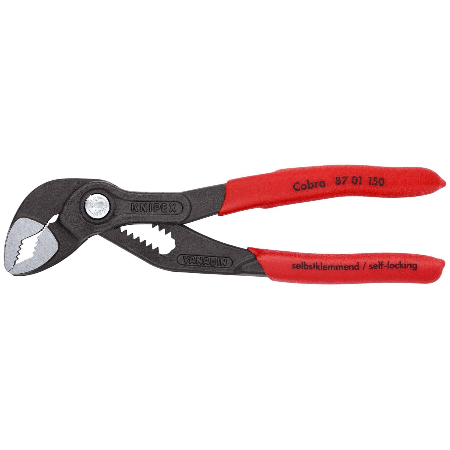 KNIPEX 2 Pc Mini Pliers in Belt Pouch - Cobra&reg; and Needle-Nose