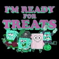 thumbnail image 2 of Boy's SpongeBob SquarePants Ready for Treats  Graphic Tee Black X Large, 2 of 5