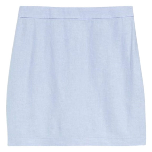 Old Navy Women High-Waisted Linen Blend A-Line Mini Skirt NWT