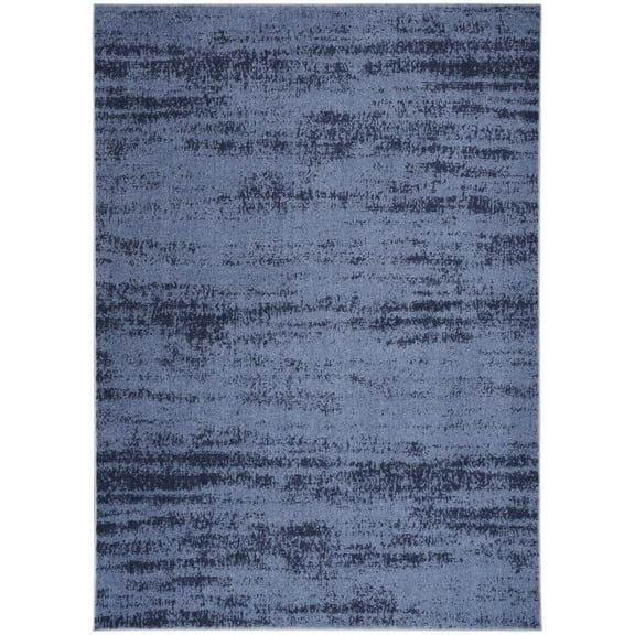 Nourison Essentials Indoor/Outdoor Denim 6' x 9' Area Rug, (6x9)