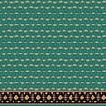 thumbnail image 1 of Soimoi Rayon Fabric Leaves,Wreath & Rose Panel Print Fabric by the Yard 56 Inch Wide, 1 of 1