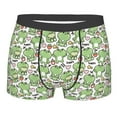 thumbnail image 3 of Haiem Happy Frogs Men's Boxer Briefs, Every Day Comfort Stretch Cotton Moisture-Wicking Underwear-Large, 3 of 8