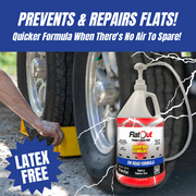 FlatOut Kevlar Bead Puncture Repair Tire Sealant, 1 Gallon, Leak Repair Formula for ATV, UTV, Lawn Mower, Tractor, Golf Cart and Off-Road Tires