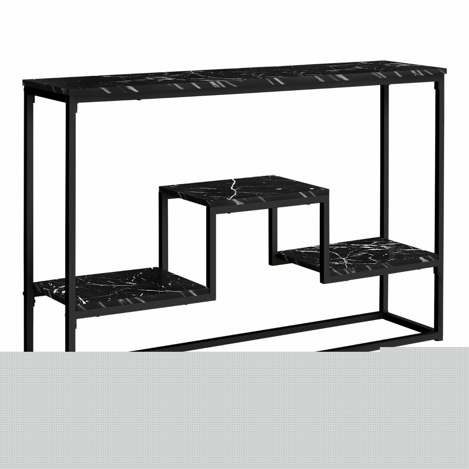 thumbnail image 3 of Monarch Specialties Accent Table, Console, Entryway, Narrow, Sofa, Bedroom, Brown Laminate, 3 of 12