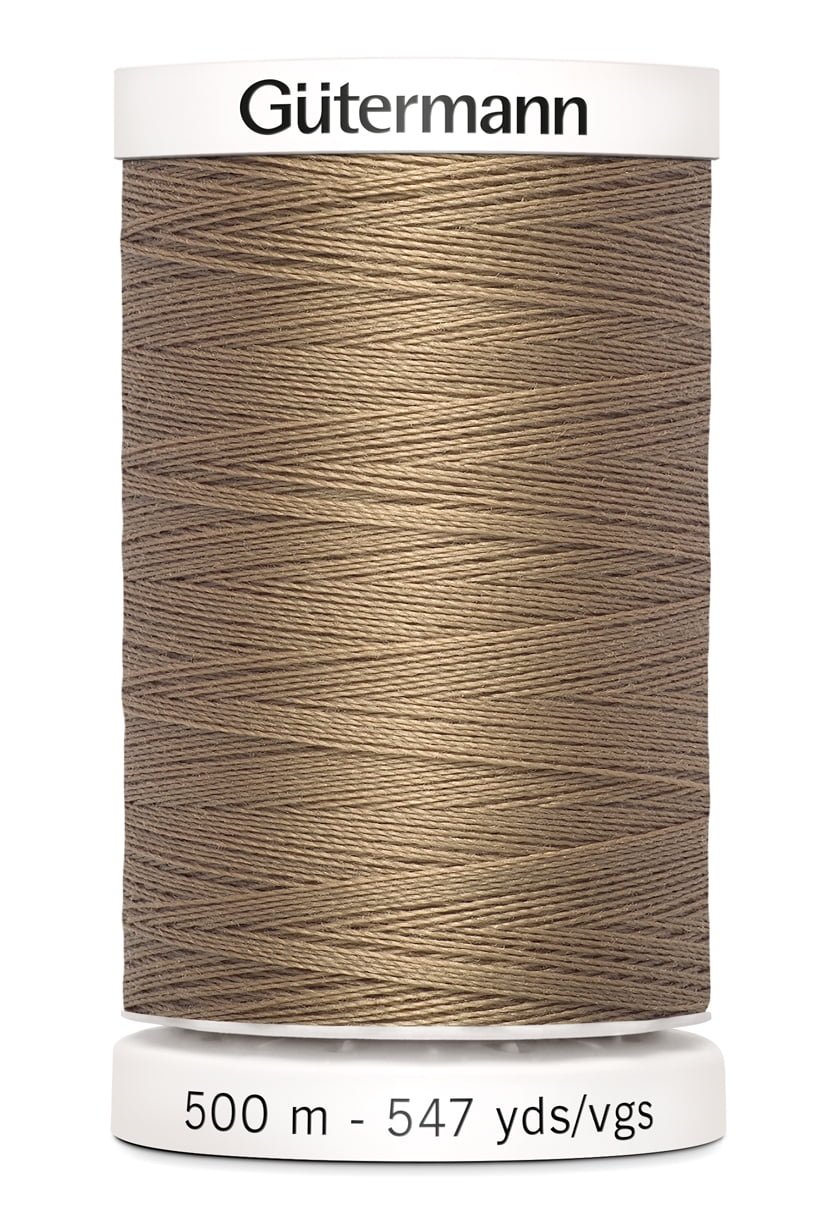 Gutermann SewAll Polyester Tan Thread, 547 Yd.