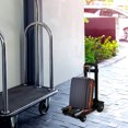 thumbnail image 6 of WORGEOUS  Cart Luggage Foldable Trolley Handcart Trolleys Rolling Black, 6 of 8