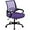 Purple, variant on XPOPR Executive Desk Chair Ergonomic Office Chair Swivel Mesh Back Task Computer Chair with Adjustable Height Armrest for Home Office Conference and Study Room, Black