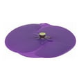 thumbnail image 2 of Charles Viancin 6406698 Lid Eggplant Sili Rnd,Purple 8", 8-Inch, 2 of 8