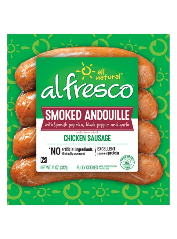 Andouille sausage in Sausages