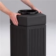 thumbnail image 3 of Safco Canmeleon Indoor/Outdoor Open Top Pentagon Trash Can 30 Gallon Black, 3 of 6