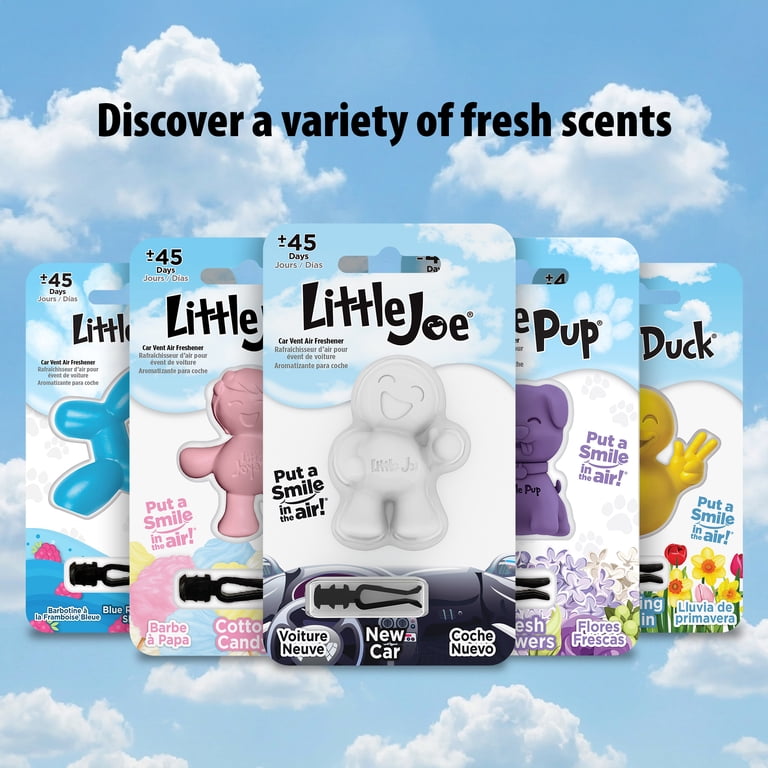 2 pack) Little Joe 96401 New Car Scent, Car Air Freshener, Clips