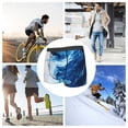 thumbnail image 4 of Fotbe Blue White Fluid Art Calzoncillos Tipo Boxer con Bolsa de Soporte Total para Hombre, X-Temp Fresco, Transpirable y de Secado Rápido-X-Large, 4 of 5