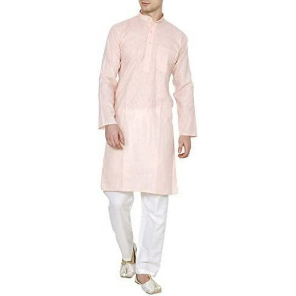 Royal Kurta Men's Cotton Linen Kurta Pyjama