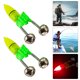 thumbnail image 4 of DQrwqpou 20 Piezas Indicador Anillo Campanas Con Alarma Mordedura Caña Pescar Nocturna (verde Claro), 4 of 9