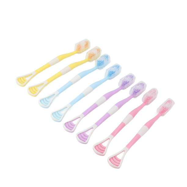 Cepillo de dientes para lengua, cepillo de dientes raspador de lengua, cepillo de lengua flexible, raspador de lengua, diseñado para el futuro