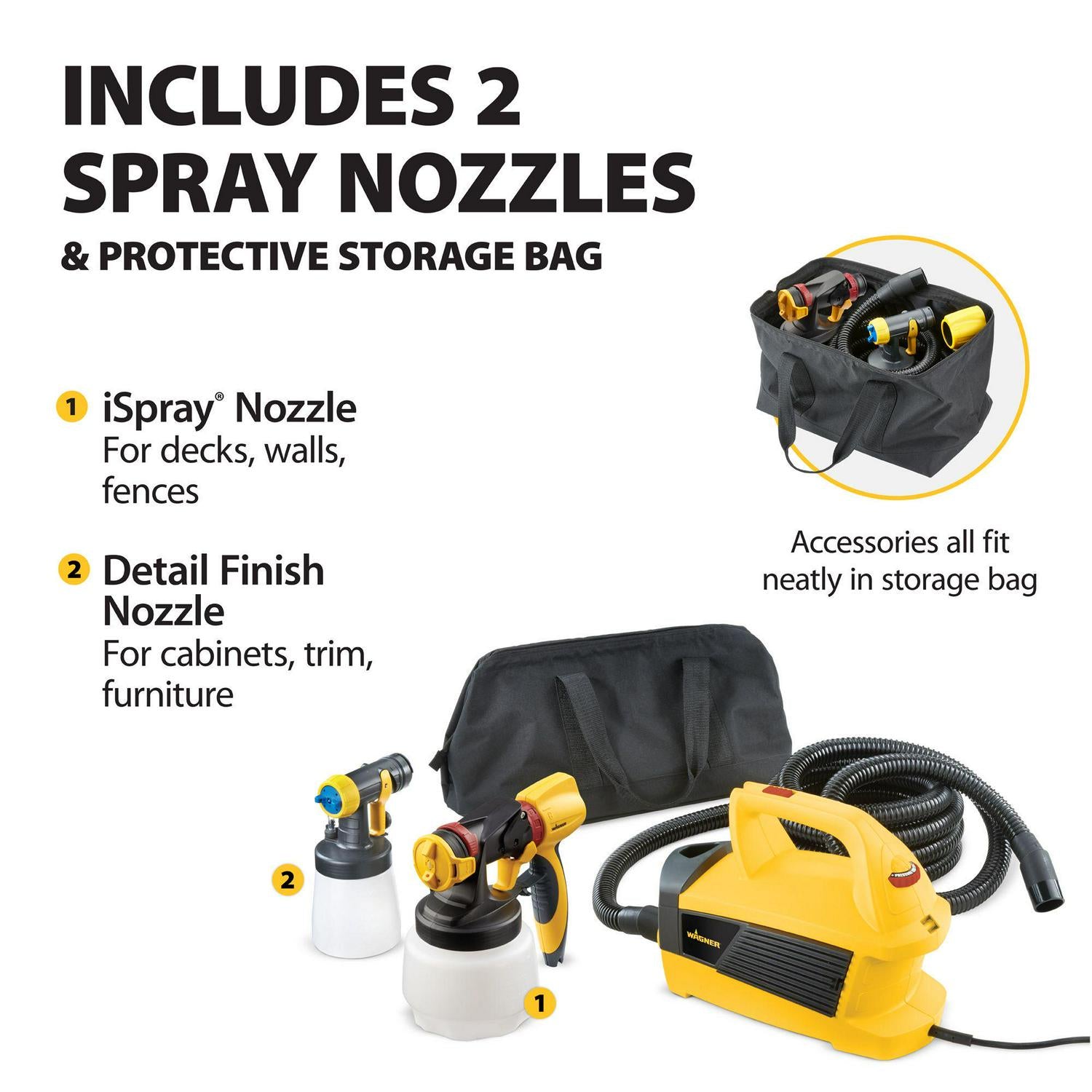 Wagner Flexio 4000 HVLP Paint Sprayer 