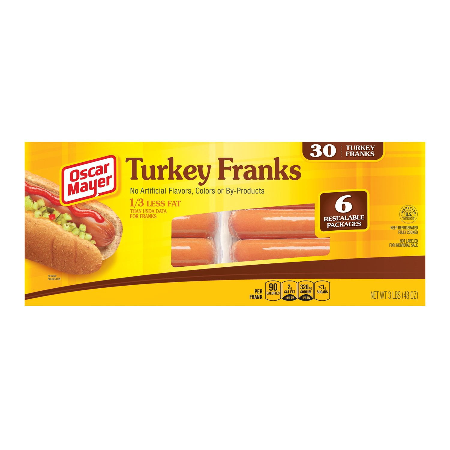 Oscar Mayer Turkey Franks (30 ct., 3 lbs.) - Member ratings