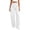 White, variant on SeekIslan Wide Leg Loose Pants for Women High Waisted Business Casual Slack Pants