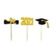 thumbnail image 1 of Graduación Sombrero De Soltero Graduación Cake Topper Celebración Fiesta Suministros Cake Picks Insertar Tarjeta Y Banderas Para Decoración De Pasteles 120 Piezas Temporada Methold HA036180-00, 1 of 6