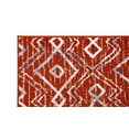 thumbnail image 6 of Furnish My Place Geometric Print Runner Rug - 2 ft. x 8 ft., Rust, Rug with Patterned Design, 6 of 10