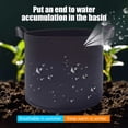 thumbnail image 5 of DAMAI Plastic Flower Pots for Indoor Plants, Non-Woven Fabric Plant Pots,Gallon Plant Grow Bags Planting Grow Bag Black Heavy Duty Thickened Grow Bags, Garden Planting Containers with Handles, 5 of 6