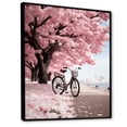thumbnail image 2 of Designart "The Cycle of Life on a Bicycle I" Bicycle Floater Framed Wall Decor, 2 of 7