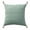 Aqua/Green, variant on 4 x 20 x 20 in. Green Solid Color Zippered 100 Percent Cotton Throw Pillow - Set of 2