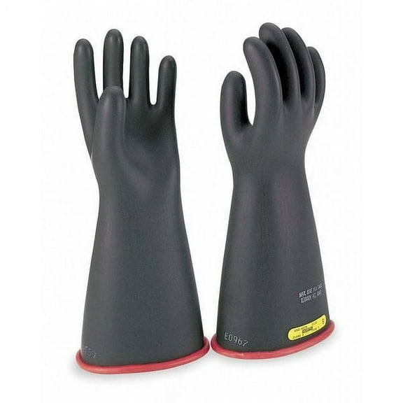 Salisbury Electrical Insulating Gloves,Type I,PR1 E114RB/10
