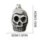 thumbnail image 4 of Silbato Muerte Azteca Espeluznante Grito Calavera para Halloween () Blanco, 4 of 4