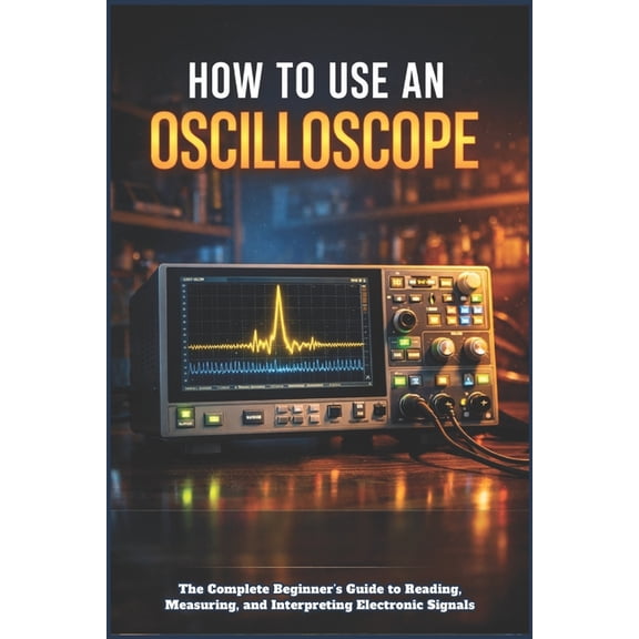 How to Use an Oscilloscope: The Complete Beginner's Guide to Reading, Measuring, and Interpreting Electronic Signal, (Paperback)
