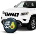 thumbnail image 2 of Kll Avocado In Space1 Tire Cover,Universal Wheel Tire Cover For Trailer, Rv, Suv, Truck,Camper And Many Vehicle,(16 Inch), 2 of 7