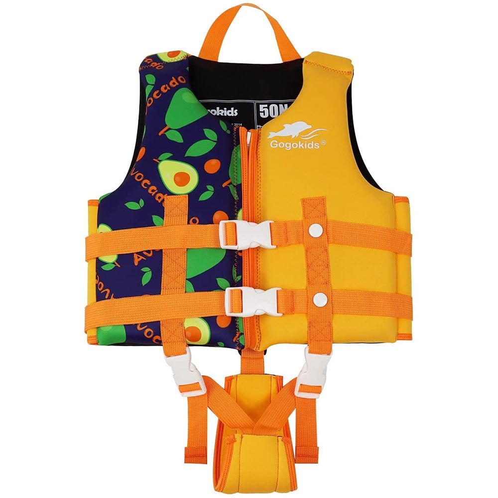 Gogokids Children Swim Jacket Buoyancy Vest Kids Float Swimwear Boys Girls Floating Swimsuit Toddler Begin to Swim 