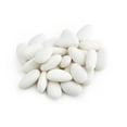 thumbnail image 3 of White Jordan Almonds, 2 Pound Jordan Almonds Bulk Bag, White Candy, White Almonds, Wedding Candy Favors, Events & Holidays, 3 of 8