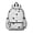 Baseballs Caps Black, variant on Baseballs Blue Pattern Backpack for School, Cute School Bag with Adjustable Shoulder Straps and Padded Back, 13.4"x11"x4.7"