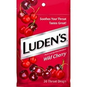 Luden's Throat Drops Wild Cherry (Pack of 3)